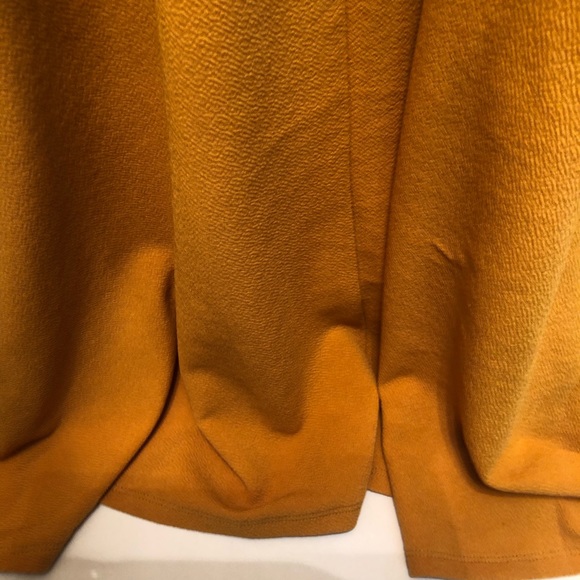 Woman’s fall mustard yellow Mock neck long sleeve shein dress - Picture 9 of 13